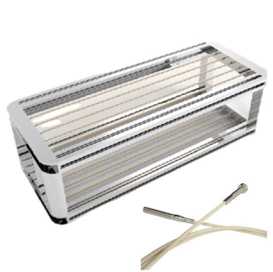 PEEK LCD Cassette Support Wire - High-performance industrial product image 2. Specially designed for glass substrate cassettes, it can significantly reduce particle generation; u. Related keywords: PEEK cassette support wire, semiconductor wafer cassette, LCD glass substrate support